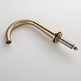 thumbnail image 4 of Two Handles Deck Mounted Bathroom Sink Faucet, Solid Brass Widespread Faucet with 360-degree Swivel Spout, 4 of 8