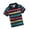 Black, variant on MUXiin Boys Polo Shirts Size 10 Classic Button Gradient Short Sleeve Athletic Collared T-Shirts Quick Dry Holidays Tops T-Shirts Infant To Big Kid