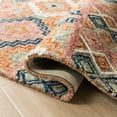 thumbnail image 5 of SAFAVIEH Aspen Dulcibella Geometric Wool Area Rug, Orange/Fuchsia, 8' x 10', 5 of 7