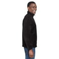 thumbnail image 3 of Harriton 8 oz. Quarter-Zip Fleece Pullover (M980) Black, 2XL, 3 of 3
