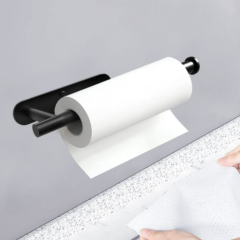 VirgilSon Kitchen Roll Holder Under Cabinet Upgraded Toilet Paper