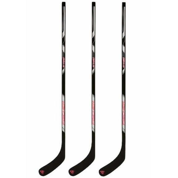 Fischer 3-Pack W150 Wood Hockey Sticks - Senior | 70 Flex, P92 Curve | 3 Pack