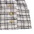 thumbnail image 5 of Ensembles pour Filles Couleur Unie Pull à Col Roulé Jupe à Carreaux, 5 of 5