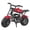 Red, variant on XtremepowerUS 40cc Gas Mini Dirt Bike, 4-Stroke Engine, Off-Road Ride-On Motorcycle, Ages 13+, Top Speed 20 mph, 165 lb Capacity, Red