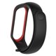 thumbnail image 5 of Correa de reloj de silicona de doble color para Xiaomi Miband 3 4 (negro rojo) Tmvgtek 3wc0kc1hj6az9wb1D03, 5 of 5