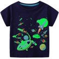 thumbnail image 3 of Camisetas para niños pequeños de verano de manga corta de algodón camisetas para niños 2-7T, 3 of 5