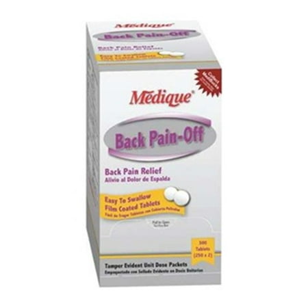 Back Pain-Off, Tablets, PK100 (Best Meds For Back Spasms)