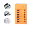 thumbnail image 5 of Adaptador de carga rápida USB 6 ranuras herramienta de carga de batería para 1 a 6 piezas Aa/aaa, 5 of 5