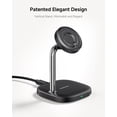 thumbnail image 4 of SwanScout Watch Charger Stand for Garmin Watch Forerunner 165/265/45, Vivoactive 6/5, Instinct 3/2, Fenix, Venu, Tactix, Approach Quatix Series and for Multiple Garmin Watch Devices, SwanScout 505GM, 4 of 10