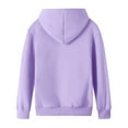 thumbnail image 5 of Huankd Sweat Set for Women, Sweatsuits Women 2 Piece Outfit, Fleece Matching Sets Light Purple 2XL, 5 of 6