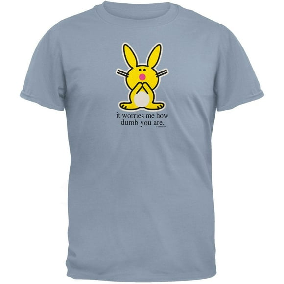 Happy Bunny - M'Inquiète Comment Stupide T-Shirt