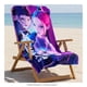 thumbnail image 4 of Toalla de playa Netflix Kpop Guerreras 70 cm x 140 cm Morado, 4 of 4