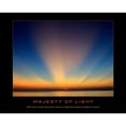 thumbnail image 3 of Anonymous 24x20 Black Modern Framed Museum Art Print Titled - Majesty of Light, 3 of 5