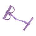 thumbnail image 3 of M Buder Banda de Resistencia de Pedal Elástica con 4 Tubos para Abdominales, Cuerda de Tracción para Práctica de Yoga y Entrenamiento de Fuerza en el Hogar, Morado (25 cm / 10 inches), 3 of 9