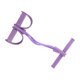 thumbnail image 3 of M Buder Banda de Resistencia de Pedal Elástica con 4 Tubos para Abdominales, Cuerda de Tracción para Práctica de Yoga y Entrenamiento de Fuerza en el Hogar, Morado (25 cm / 10 inches), 3 of 9