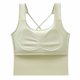 thumbnail image 5 of Pijama de manga corta para mujer, de verano, talla grande, con tirantes, almohadillas para el pecho y el centro de la espalda, sin mangas y pijama interior, blusa de poliéster para mujer., 5 of 9