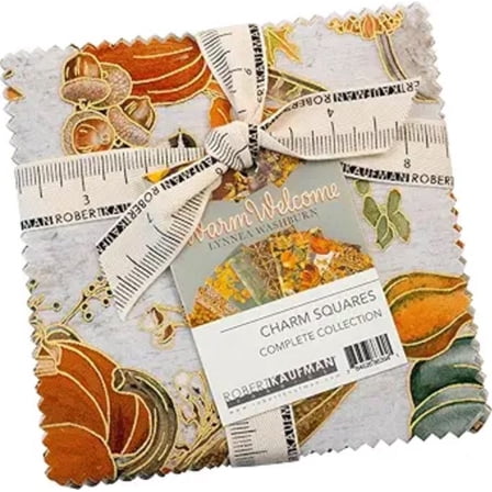 5" Charm Pack Squares - Warm Welcome Complete Collection by Lynnea Washburn for Robert Kaufman Fabric Bundle Quilter's Cotton Precuts (CHS-1315-42) M532.54