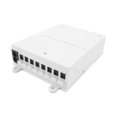 thumbnail image 1 of Caja de Distribución de Fibra Óptica de 8 Núcleos para Montaje en Pared, para Interiores y Exteriores., 1 of 8
