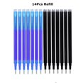 thumbnail image 1 of Senbaida Magic Erasable Gel Pens, Retractable, with Washable Handle, Bullet Point, 0.7mm, Assorted Ink Colors, 8 Count, 1 Pack, 1 of 6