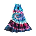 thumbnail image 4 of Robes d'Été Décontractées Robe d'Été Décontractée Filles Col Rond Sans Manches Robe Patchwork Robe Ludique Confortable Robe d'Été Décontractée Robes d'Été Mignonnes Robes d'Été Filles Robes d'Été, 4 of 6