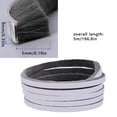 thumbnail image 2 of Window Door Sealing Tape Self-adhesive Door Window Windproof Soundproof Sealing Strip 9mmx5mmx5m, 2 of 8