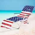 thumbnail image 4 of VOAVEKE Outdoor Chair Covers,Lounges Chair Towel Cover,Beach Chair Cover With Side Pockets,Microfiber Chaise Chair Towel Cover For Sun Loungesr Pool Sunbathing Garden Beach Hotel,Easy To Carry Around, 4 of 4