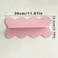 thumbnail image 6 of Wooden Wavy Storage Rack Wall Shelf Home Decoration Pink, 6 of 6