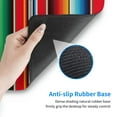 thumbnail image 6 of Balery Mexican Serape Blanket Stripes Mouse Pad ,15.8x29.5 In Large Gaming Mouse Pad Desk Mat Long Non-Slip Rubber Stitched Edges,Waterproof Mousepad Desk Mat For Gamer Office Home, 6 of 9