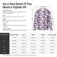 thumbnail image 5 of Lsque record rock music Skull UPF 50+ Lightweight Sun Protection Men's Women's Long Sleeve Shirt, Hoodie Performance -X-Large, 5 of 9