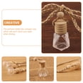 thumbnail image 3 of MLINS 10Pcs Transparent Perfume Bottles Decorative Aroma Bottles Hanging Car Diffusers, 3 of 6