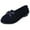 Dark Blue, variant on Lovskoo Women's Slip On Flats Sandals Round Toe Shoes Solid Colors Fashion Bow Knot Cozy Shoes Loafer Yellow