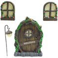 thumbnail image 1 of Kit de puerta de elfo, decoraciones de árboles de hadas en miniatura para hadas de jardín y puertas de elfo, 1 of 5