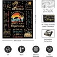 thumbnail image 6 of Retirement Blanket, Retirement Gifts for Men, Retirement Gifts for Women 2024, Cool Retirement Gifts, Retirement Blanket for Woman, Best Retired Gifts for Coworker, 50"x60", 6 of 6