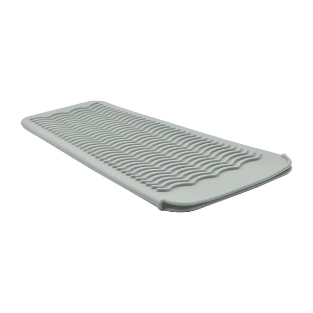 Estuche de viaje EIOKIT resistente al calor para planchas de pelo, rizadores, tenacillas y utensilios de peinado (1 paquete, gris)