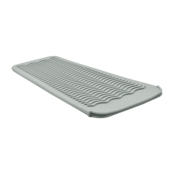Estuche de viaje EIOKIT resistente al calor para planchas de pelo, rizadores, tenacillas y utensilios de peinado (1 paquete, gris)