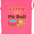 thumbnail image 4 of Inktastic Pit Bull Loved by a (dog Breed) Boys or Girls Baby Bodysuit, 4 of 5