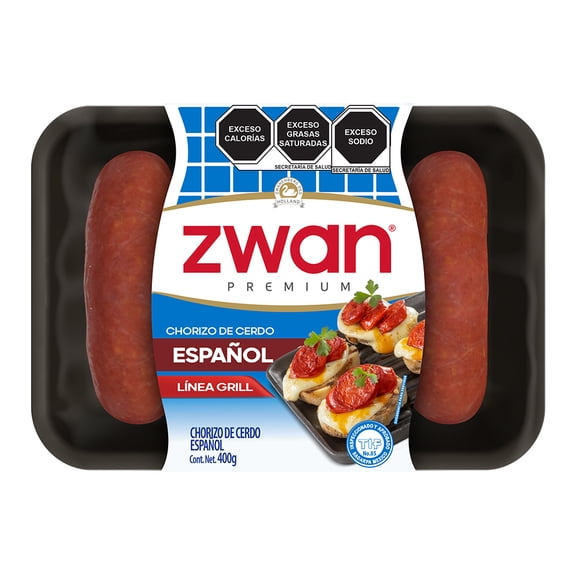 Chorizo Zwan de cerdo español 400 g