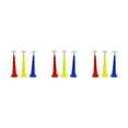 thumbnail image 4 of Maoww Football Cheer Horns Soccer Ball Cheerleading Party Supplies Musical Instrument Crisp Sound Children Trumpet for Concert Random Color 3Set, 4 of 6