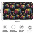 thumbnail image 3 of Colorful Controllers Games Black Pattern Bathroom Rugs Mat,Non Slip Microfiber Bathroom Rug,Rubber Backing,Soft Bathroom Mats for Bathroom Floor,Tub and Shower,17x30in(43x75cm), 3 of 3