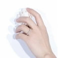 thumbnail image 3 of 2Ct Round Lab-Created Diamond Womens Full Eternity Ring 14k Yellow Gold Plated Sterling Silver, 3 of 4