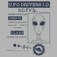 thumbnail image 2 of Men's Lost Gods UFO Drivers ID Pull Over Hoodie, 2 of 4
