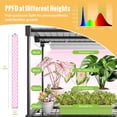 thumbnail image 4 of Indoor Greenhouse with Grow Light, 4-Tier Plant Stand with Zippered PVC Tent, Ventilation Window, Bottom Pouch, 20W Full Spectrum Plant Light with Timer for Seed Starting, 27"L x 19"W x 59"H, 4 of 6