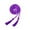 Purple, variant on Wdgfv Elegant Graduation Stole Woven Cord Academic Sash for Honors and Achievements Celebration with Gown Attire White One Size