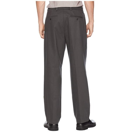 Dockers Relaxed Fit Signature Khaki Lux Cotton Stretch Pants D4 - Pleated Steelhead