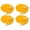 Yellow, variant on 5 Feet Yellow Velvet Stanchion Rope, 4 Pack Crowd Control Barrier Rope with Snap Hooks for Posts Stands Queue Divider of Hotel Theater, Golden