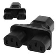 thumbnail image 2 of Techinal IEC 320 C14 Male To 2x C13 Female Y Splitter Cord Cable IEC Power Adapter, 2 of 10
