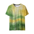 thumbnail image 4 of ATENAR T Shirts for Women Breathable Shirts Fashion Casual Tops Green XL, 4 of 9