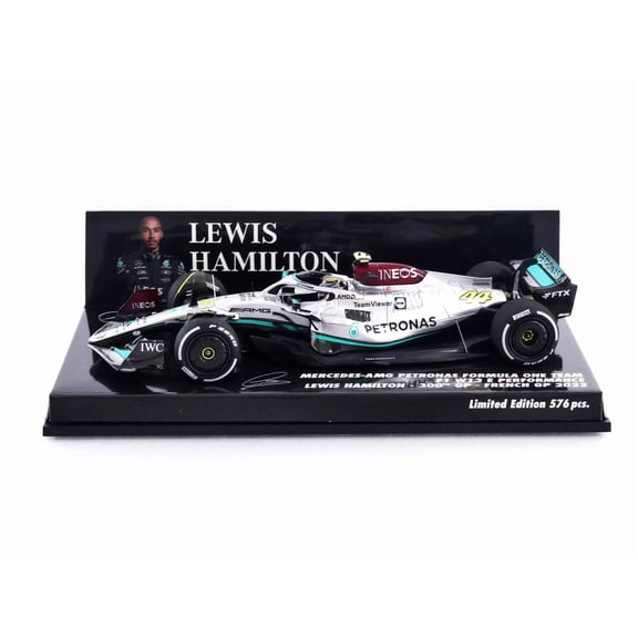 MINICHAMPS 1/43 - MERCEDES-AMG W13 E Performance - French GP 2022 (L. Hamilton)