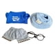 thumbnail image 2 of Colección de vestuario para muñecos de peluche de pato de 15 cm: opciones de vestuario únicas Camisa Azul Sombrero, 2 of 9