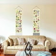thumbnail image 7 of 2Pcs Wildflower Tapestry Vintage Floral Long Vertical Tapestry Wall Hanging Plants Floral Tassel Wall Tapestry Mystic Aesthetic Tapestry for DIY Bedroom and Living Room(45.7x13 Inch), 7 of 7